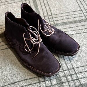 Houston & Murphy size 9 Men's Blue Suede Boots